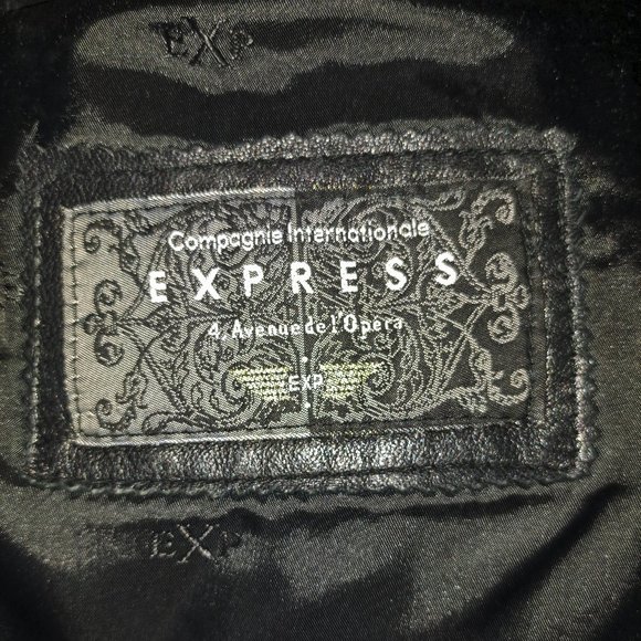 Black Full Length Tapered 100% Genuine Leather Vintage Women's Coat - Picture 4 of 7